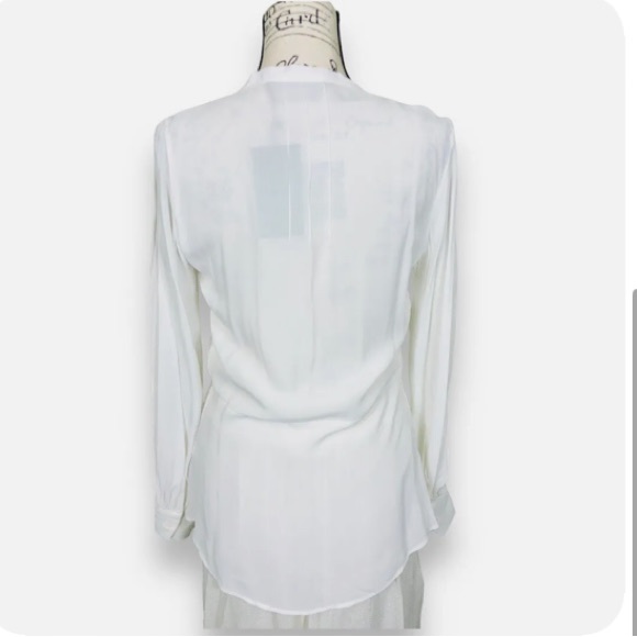 Zara :: White Ruffle Blouse - Picture 4 of 6